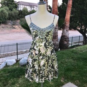 Free people beaded floral dress